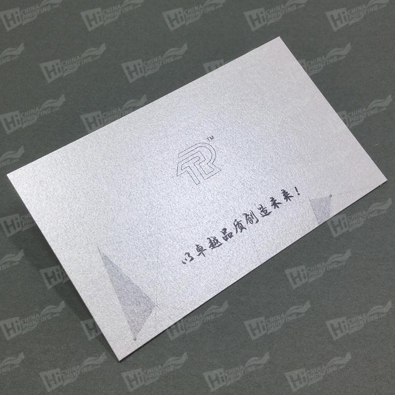 285g Itally Stardream Ice White Metallics Paper With Black And Grey Printing